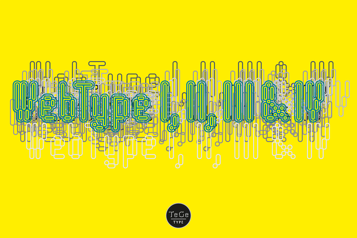 WebType, a Font by TeGeType foundry (Photo 2 of 5)