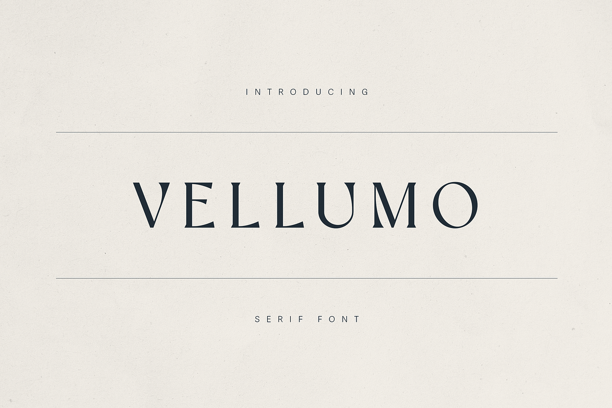 Vellumo – Elegant Serif Font, a Serif Font by Only Fonts (Photo 1 of 11)