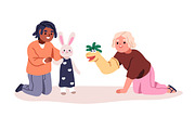 Puppet show, toy theater for kids, a Person Illustration by Good Studio (Thumbnail 4 of 8)