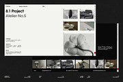 LUMI | Portfolio, a Presentation Template by Viva Agency (Thumbnail 5 of 10)