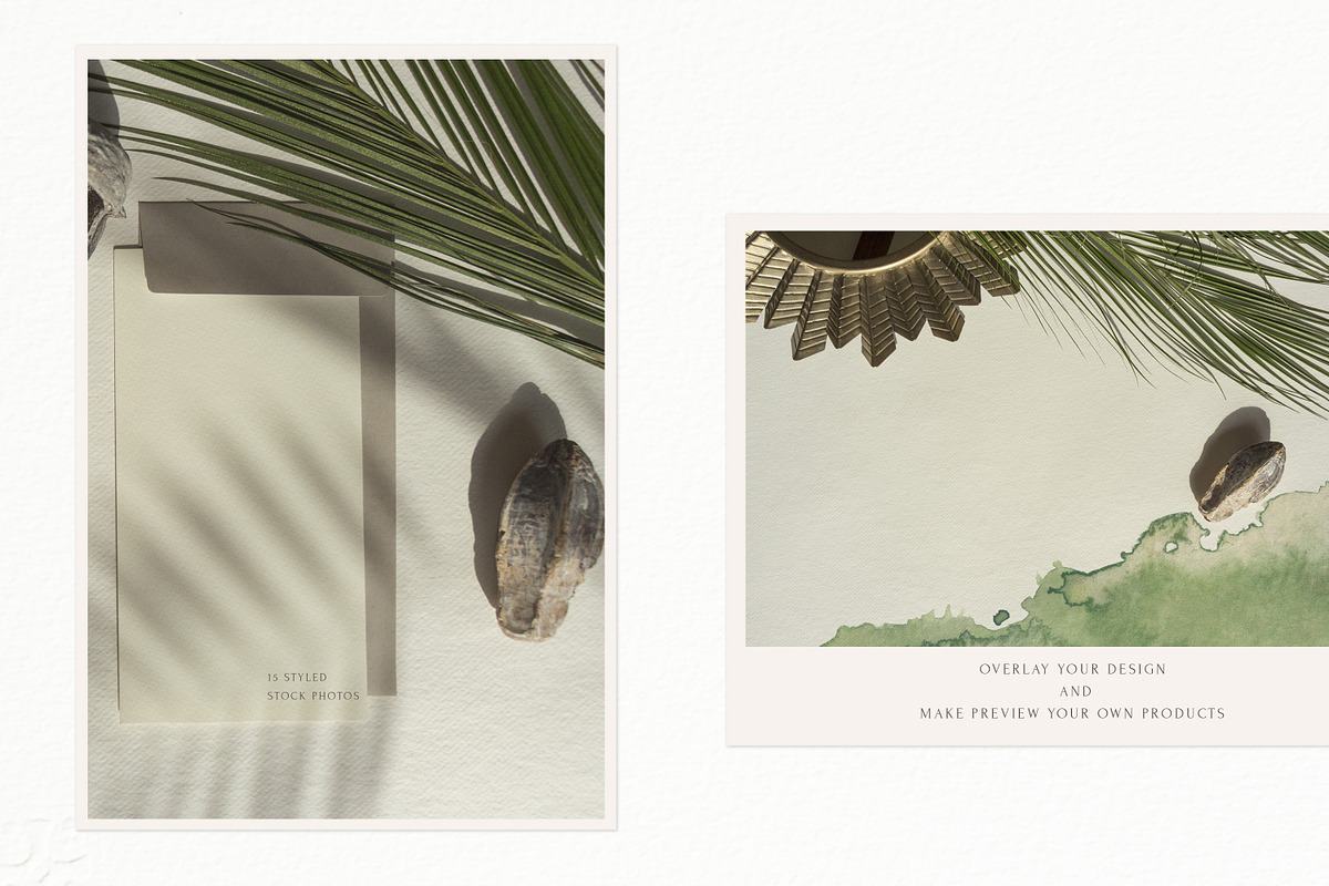 Cream Minimalist Styled Photos, a Product Mockup by Cat In Colour (Photo 3 of 5)