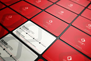 Modern Red Business Card, a Business Card Template by Marvel (Thumbnail 2 of 4)