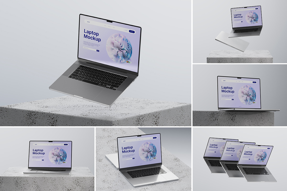 Laptop Screen Mockup, a Mac Mockup by Pixel_Vision_Store (Photo 12 of 12)