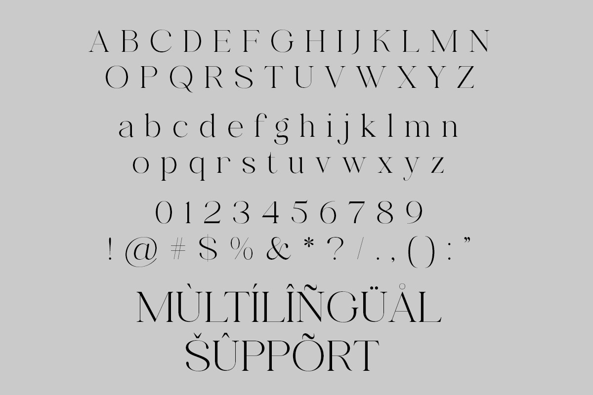 Qitae - Modern Elegant Luxury, a Serif Font by Shakira Studio (Photo 9 of 10)