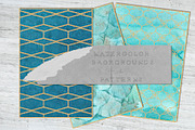 Peacock Blue Watercolor Collection, a Texture Illustration by Cat In Colour (Thumbnail 4 of 10)