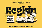 TNSC Regkin - Display Typeface, a Sans Serif Font by The Native Saint Club (Thumbnail 1 of 11)