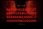Tribal Combat | Death Metal Typeface, a Blackletter Font by Denustudios (Thumbnail 12 of 12)