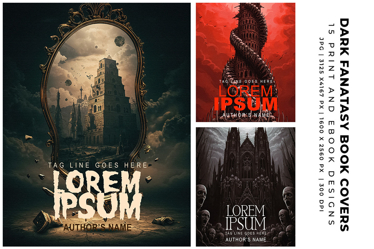 Dark Fantasy Book Covers