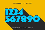 Bold Long Projection Text Effect, a Templates & Theme by studiogstock (Thumbnail 1 of 3)