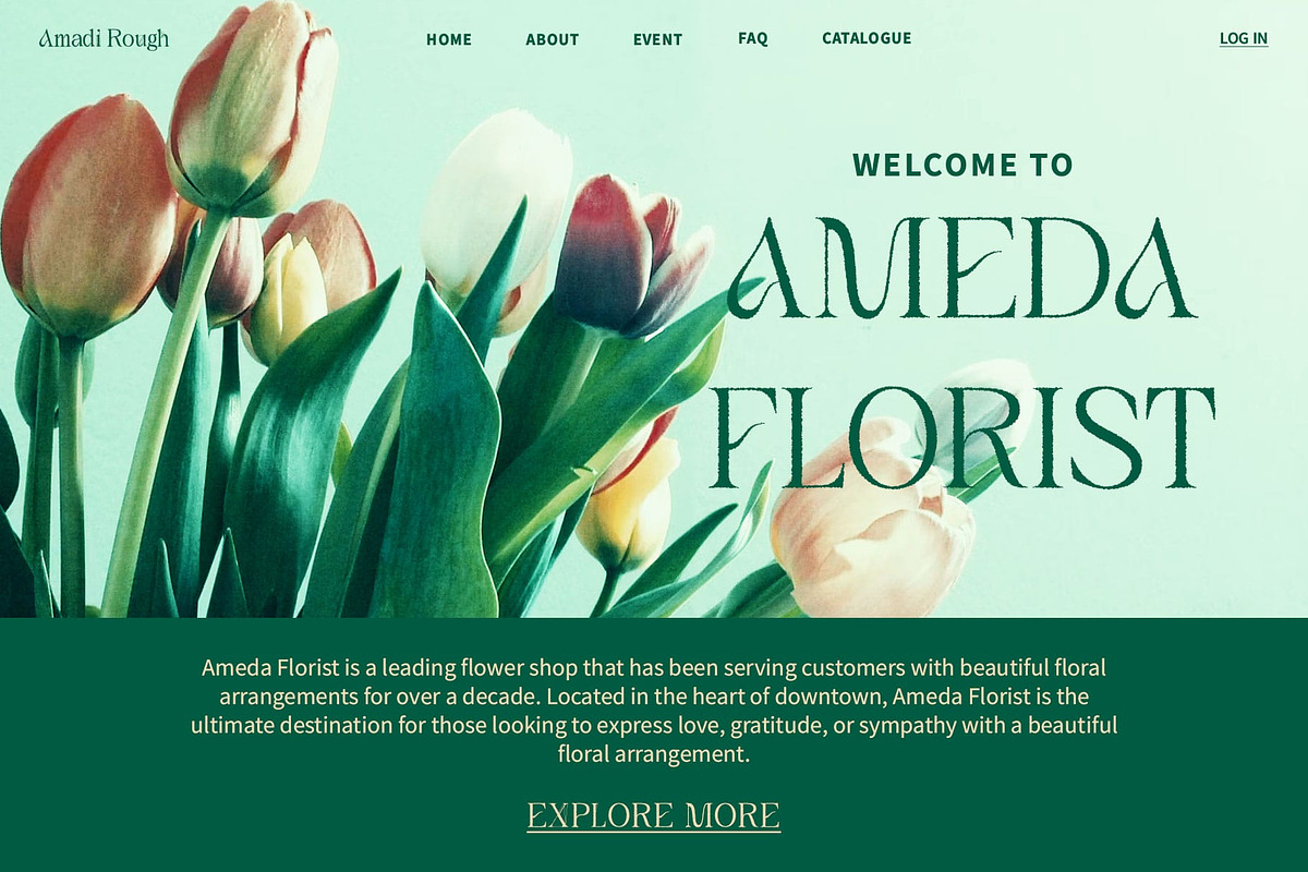 Amadi Rough, a Serif Font by Craft Supply Co. (Photo 3 of 8)