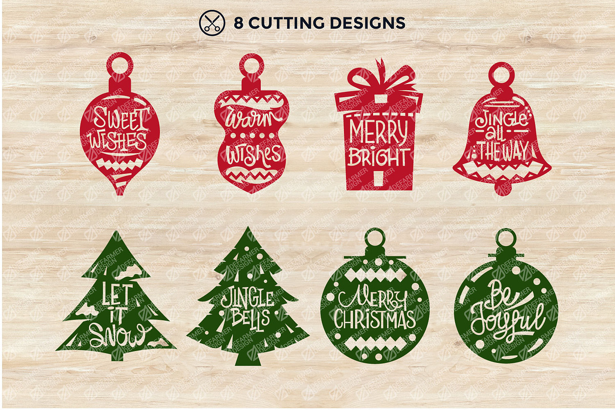 Christmas Quote V.2 Cutting File SVG, an Illustration by defarmerdesign (Photo 3 of 3)