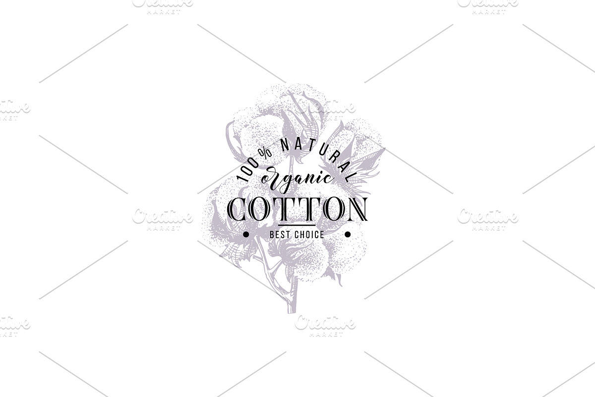 Cotton set, a Decorative Illustration by handsketched (Photo 10 of 15)