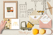 Cars. Cute collection for kids, an Object Illustration by annasokol_ (Thumbnail 11 of 11)