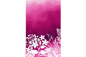 Watercolor violet background with