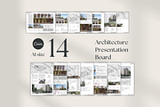 Architect Presentation Board Templat, a Poster Template by yesitisprintable (Thumbnail 2 of 9)
