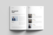 Business Plan Template, a Brochure Template by RusenoelType (Thumbnail 4 of 9)