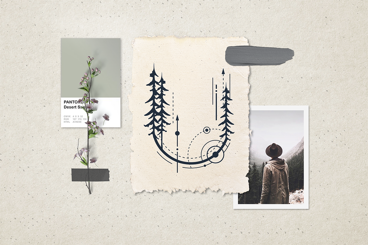 Totem. Mystical Font. Line Art Style, a Script Font by Cosmic Store (Photo 26 of 35)