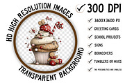Sweet Watercolor Gingerbread Png, an Illustration by Craft Nest (Thumbnail 2 of 6)