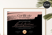 Certificate of Completion CANVA C004, a Marketing Template by Draca Design Co (Thumbnail 2 of 4)
