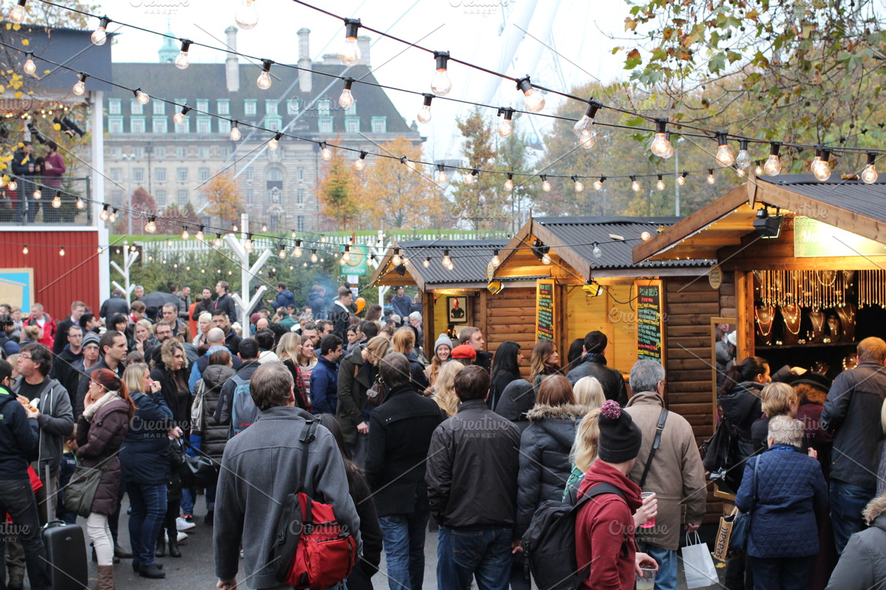 London Crowd at Winter Fair, a Person Photo by RalucaGheorghe