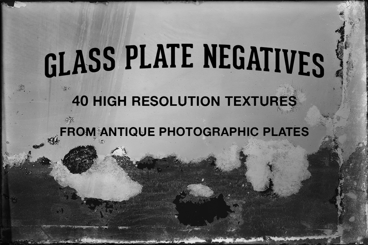 Glass Plate Negatives, a Texture Graphic by Blue Line Design (Photo 1 of 21)