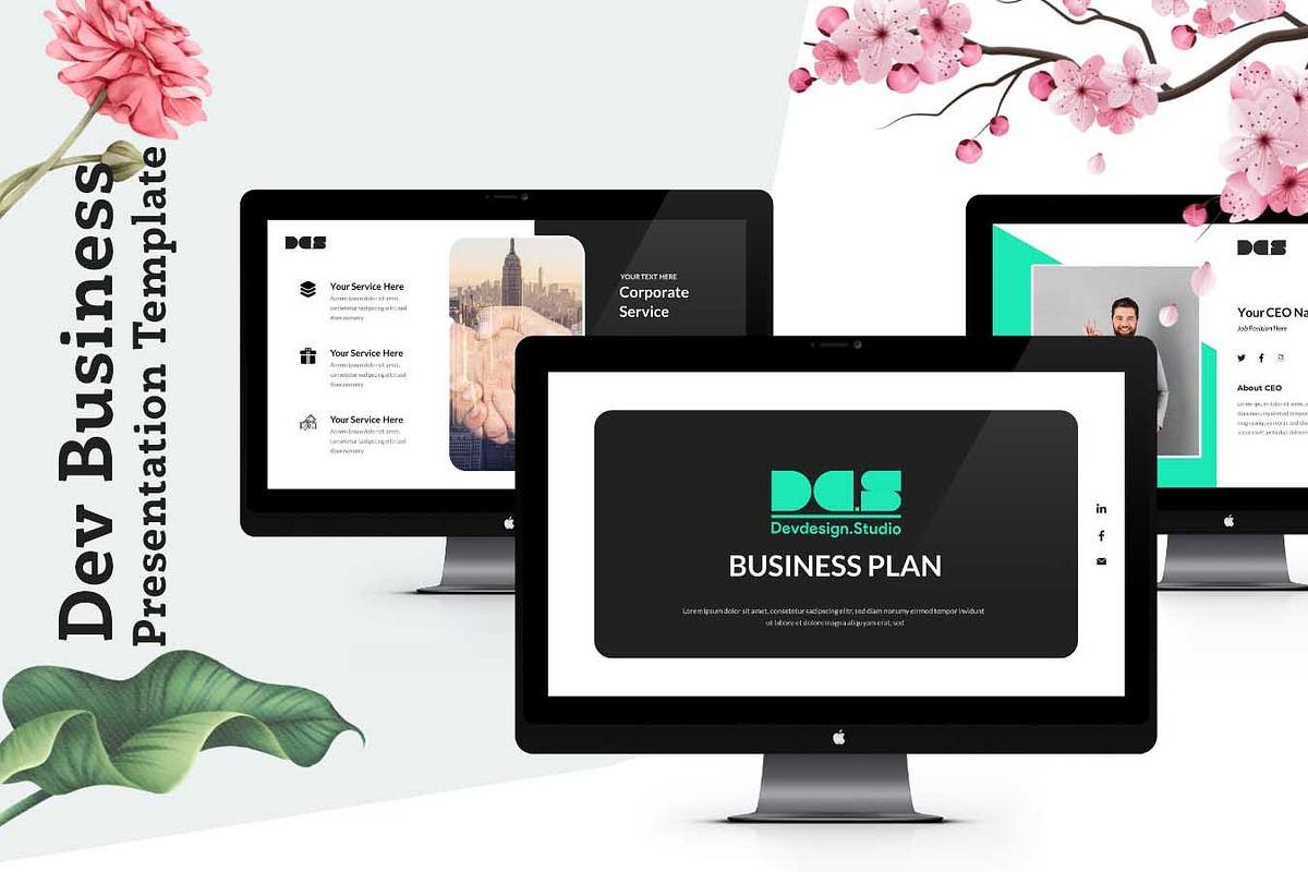 Dev Business Presentation Template, a Presentation Template by litoondev (Photo 1 of 2)