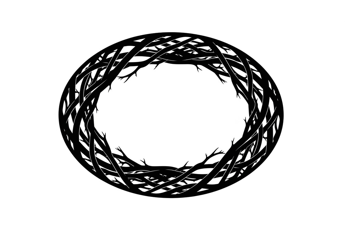 Hand Drawn Oval Scribble Frames, an Illustration by Gfx_Store (Photo 45 of 51)
