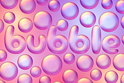 Bubble Text Effect, a Layer Style Add-On by Mint Pixels (Thumbnail 1 of 9)