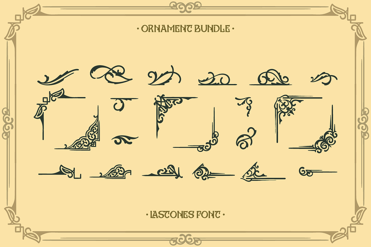 Lastones, a Script Font by Vintage Division (Photo 7 of 10)