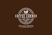 Coffee Corner Logo, a Food Illustration by Kaushal Jangid (Thumbnail 3 of 4)