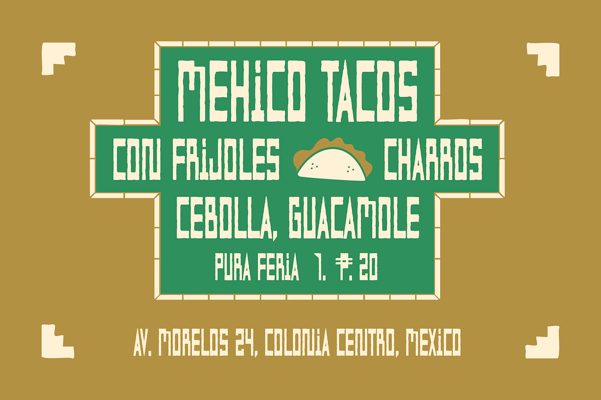SFC Mehico, a Handwritten Font by Skilline Supply Co. (Photo 4 of 6)