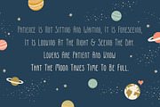 Moonless Handmade Font Duo, a Script Font by Franzi draws (Thumbnail 4 of 5)