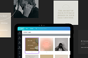62 Aesthetic Quotes – Magic Type, a Social Media Template by Kristina&Co (Thumbnail 3 of 9)