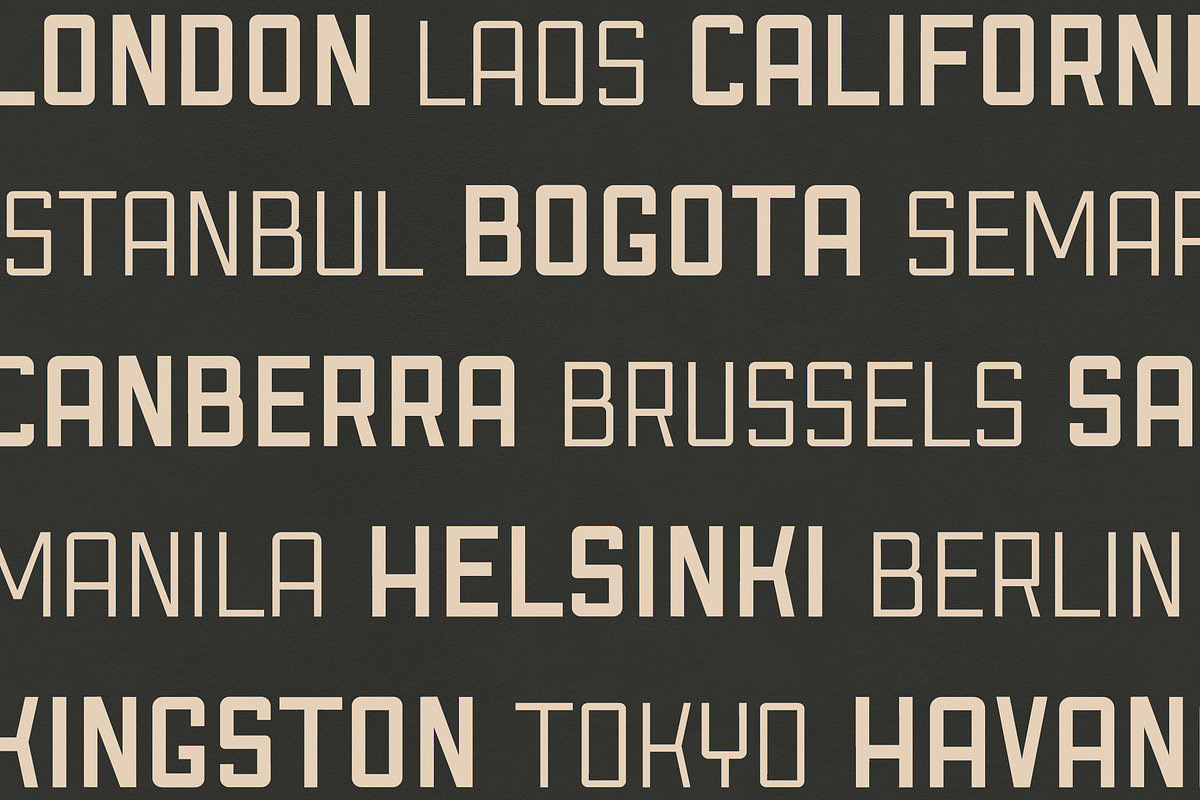Madson - Masculine modern typeface, a Sans Serif Font by CCS Type (Photo 16 of 16)