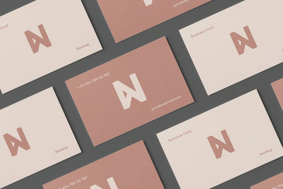 Bi-Fold Business Card Mockup, an Advertising Mockup by DesignRushMarket (Photo 7 of 9)
