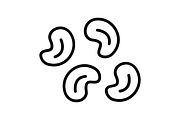 Seeds Line Icon, an Icon by Pexelpy (Thumbnail 2 of 2)