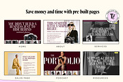 Squarespace Photography Website, a Squarespace Template by Template Twist Shop (Thumbnail 5 of 10)