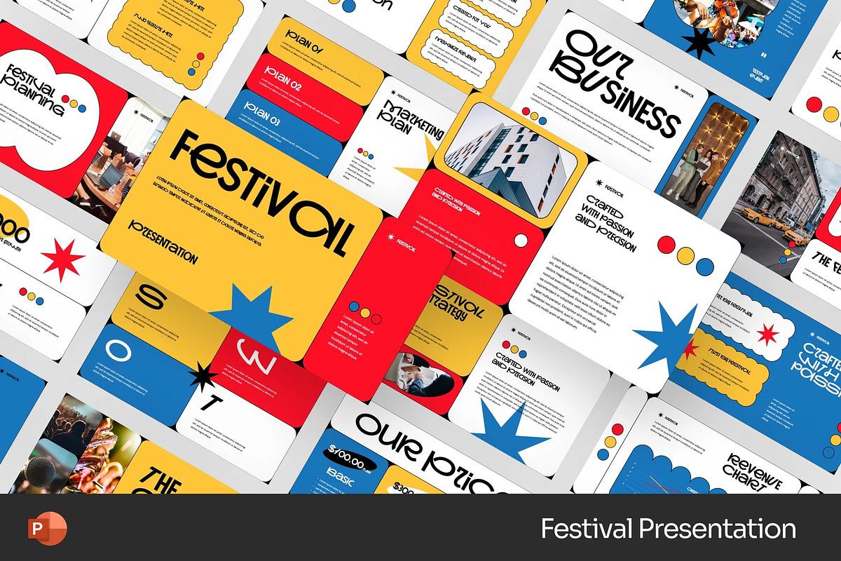 Event Festival Powerpoint Templates, a Presentation Template by Fit-tee (Photo 1 of 2)