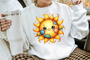 Yellow Patchwork Summer Clipart, an Illustration by Sublimation Artist (Thumbnail 4 of 6)