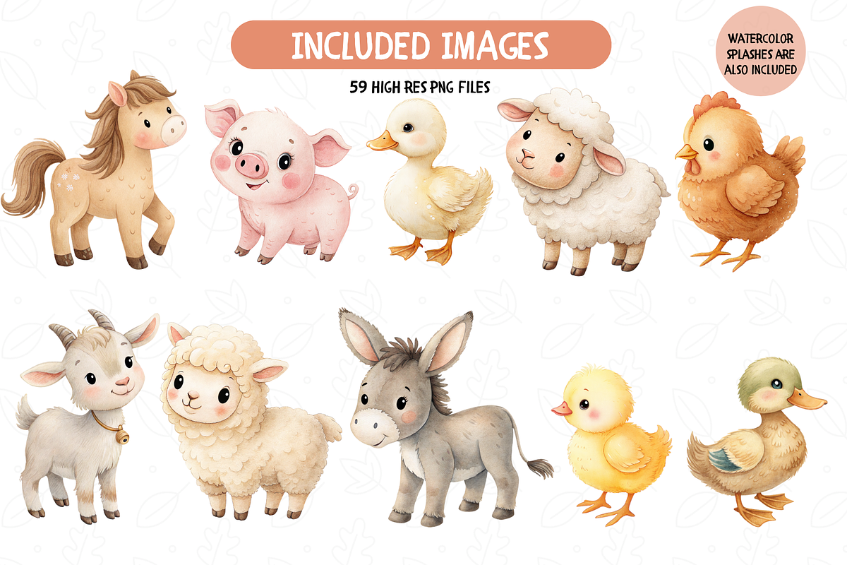 Watercolor Village Gardening Clipart, an Object Illustration by TatiMockup (Photo 3 of 7)