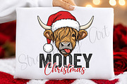 Mooey Christmas PNG, a Seasonal Illustration by DreamCafeArt (Thumbnail 5 of 7)