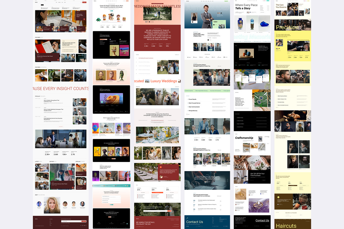 Creative & Multipurpose Template, an UI Kit Template by flr.24 (Photo 2 of 2)
