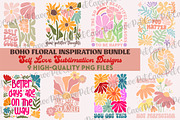 Boho Floral Inspiration PNG Bundle, a Graphic by Pet Cave (Thumbnail 1 of 10)