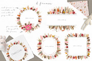 Big romantic dried flower set, a Texture Illustration by marie dricot (Thumbnail 4 of 18)