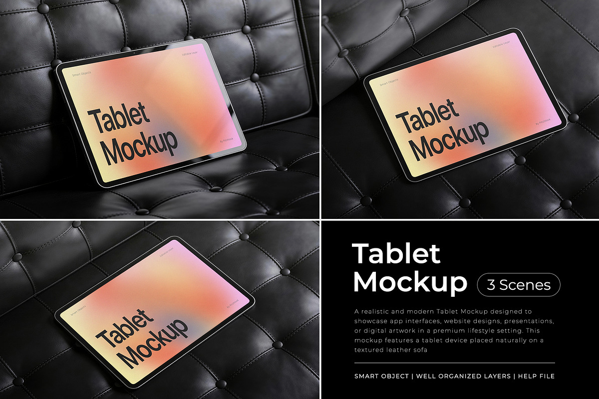 Tablet Mockup, an iPad Mockup by Pitchlook.Studio (Photo 1 of 4)