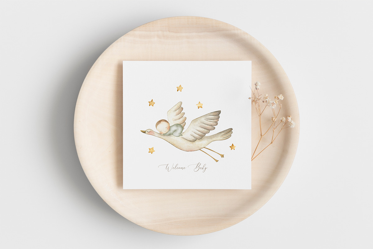 Welcome Baby, an Illustration by Flora+Bear (Photo 6 of 7)