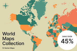 World Maps Collection