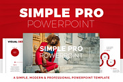 Simple PRO PowerPoint, a Presentation Template by Wipavee (Thumbnail 1 of 9)