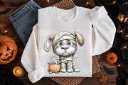 Whimsical Halloween Dog Clipart, a Transportation Illustration by Digital Artistic99 (Thumbnail 6 of 7)