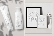 Woman Line Art Collection, a Person Illustration by mejorana (Thumbnail 4 of 10)